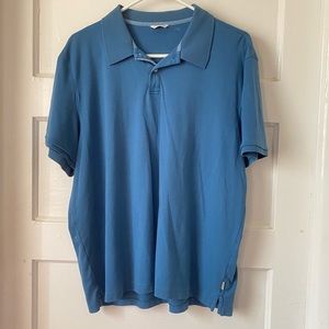 Calvin Klein Blue Polo Shirt Size XL